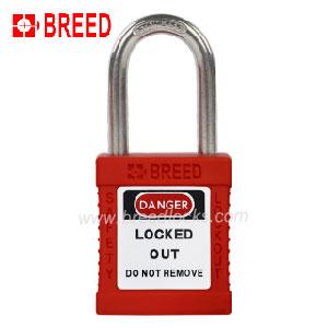 38mm 304 stainless Steel Shackle LOTO Padlock E Type