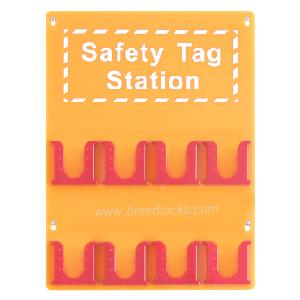 Customized Safety Warning Tag Station Wall Mounted Lockout Board