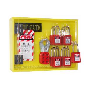 Industrial Safety Lockout Tagout Station with Cover