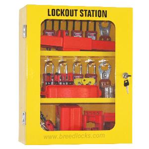 Large Metal Lockout Cabinet Wall Mounted Station Transparent Cover