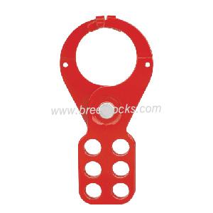 Plastic Coated 38mm Steel Hasp with Anti-pry Hook