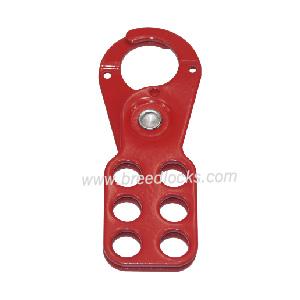 Plastic Coated Steel Lockout Hasp Jaw dia 25 mm