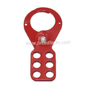 Plastic Coated Steel Lockout Hasp Jaw dia 38 mm