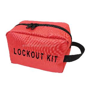 Red Personal Lockout Handbag Portable Lockout Kit Bag