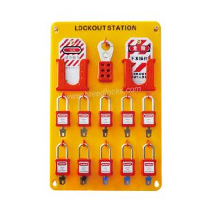 Small Unfilled Wall Mounted Lockout Station Board